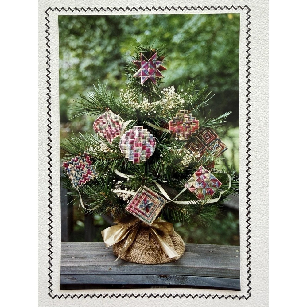 Cross Stitch Chart Sekas &‎ Co Stained Glass Christmas Ornaments I Pattern